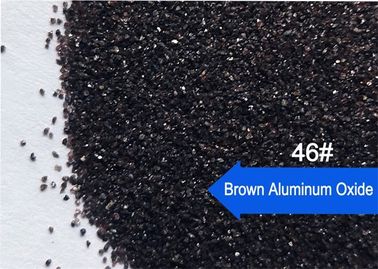 สื่อการระเบิด Al2O3 95% Brown Aluminium Oxide Sandblasting Abrasive Media 46 # FEPA
