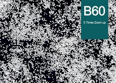 พ่นทรายพื้นผิวโลหะผสมอลูมิเนียม B60 ขนาด 0.150 ถึง 0.300 Mm Ceramic Bead Blasting