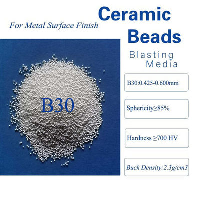 65 HRC Mold Cleaning 2.3g / Cm3 B30 Ceramic Bead Blasting