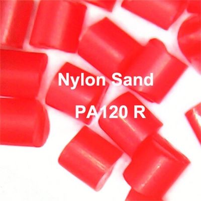 โพลีอะมายด์สีขาวสีแดง PA30 สื่อพลาสติกไนล่อนทรายพ่น PA30 PA40 PA20 ลบคม