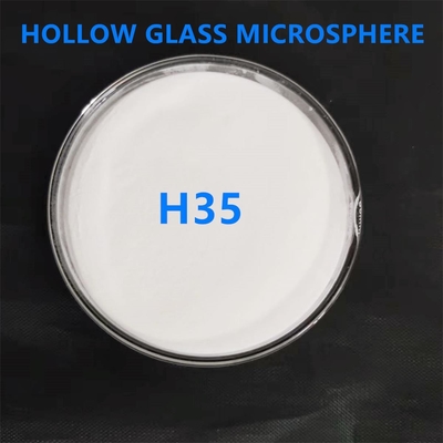 H35 Hollow Glass Microspheres 30000psi สำหรับของเหลวเจาะ