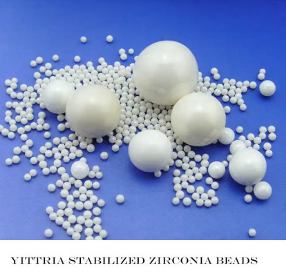 Yttrium Stabilized Zirconia Beads Ultra Fine Grinding Media กับความหนาแน่น