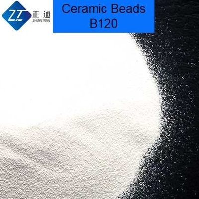 60 - 66% ZrO2 Zirconia Beads Blasting Abrasive Media, เซอร์โคเนียมออกไซด์ลูกปัด B120