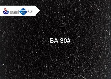 Trigonalcrystalline Abrasive Black Alumina Blasting Media ความเหนียวสูง