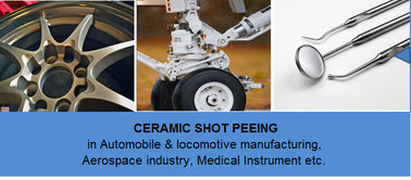 Ceramic shot Z150 สำหรับการปรับปรุงพื้นผิวในอุตสาหกรรมอากาศยานและยานยนต์