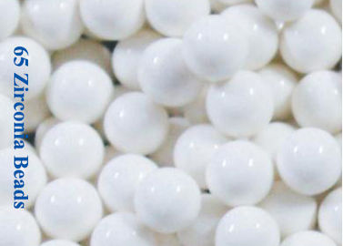 65% ZrO2 Zirconia Beads Milling Media เซอร์โคเนียมซิลิเกตลูกปัดสำหรับ Titanium Dioxide, Ink, Paint