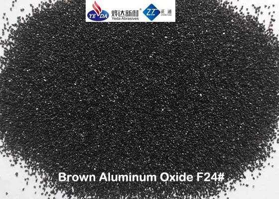Sharp Block Brown Fused Aluminium Oxide Blasting Media F24 / F30 / F36 / F46 Model