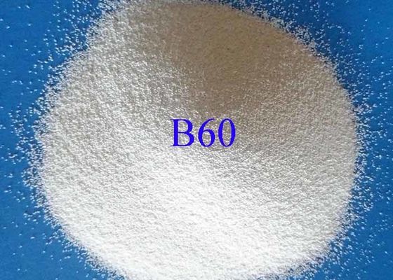 High Efficiency Ceramic Cleaning Media , White Abrasive Media Grit Blasting 