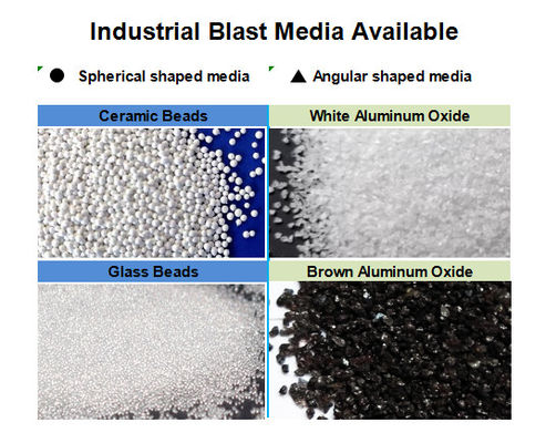 3.97g/Cm3 Fused 2100HV Al2O3 Aluminum Oxide Blast Media