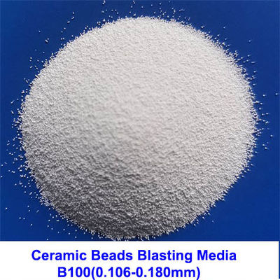 Surface Finish Ceramic Bead Blasting Zirconium Oxide Beads B40 B60 B80 B100 B120