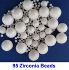 95 Yttrium Stabilized Zirconia Grinding Media 1.8-2.0mm For Painting , Ink Dispersion