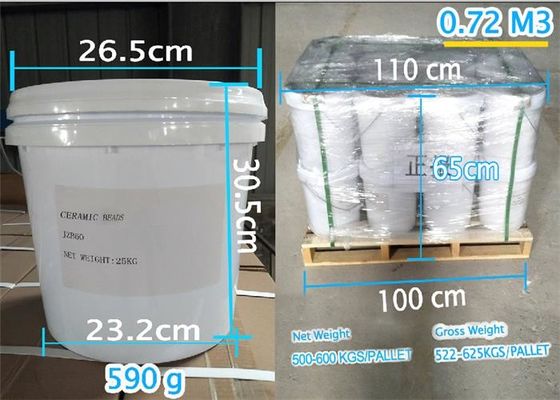 AMS Ceramic Shot Peening Z210 Z300 Z850 Shot Blasting Material For Aircraft Engines