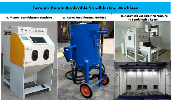 Medical Devices Industries Ceramic Bead Blasting Media Ceramic Beads B170 45 - 90 μM