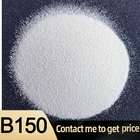High Impact Resistance Ceramic Beads For Metal Blast Cleaning 125μM Easy To Clean