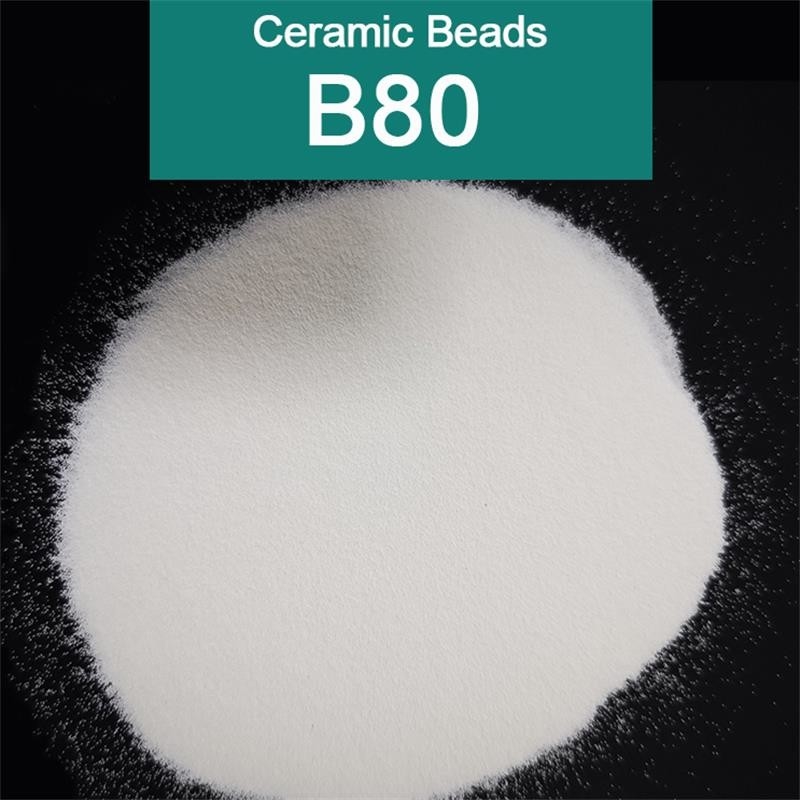 B80 Zirconia Ceramic Bead Blasting Abrasive 0.180 - 0.250mm