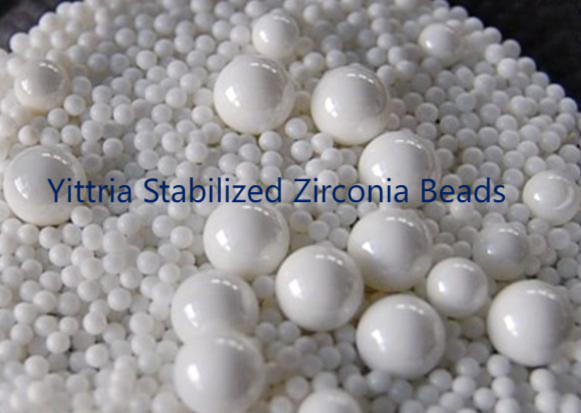 95 Yttrium Stabilized Zirconia Beads 1.6-1.8 มิลลิเมตร สื่อบดสําหรับการทาสี