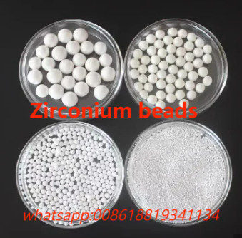 95 Yttrium Stabilized Zirconia Beads 1.6-1.8 มิลลิเมตร สื่อบดสําหรับการทาสี